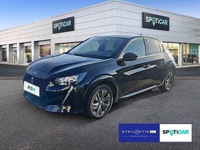 Gebraucht Peugeot e-208 Allure 100 kW (136 PS) 2021 Schwarz Kleinwagen