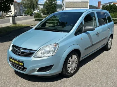 Gebraucht Opel Zafira Selection 140 PS (102 kW) 2009 Blau Van / Kleinbus