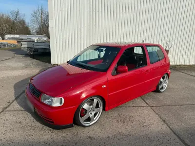 Gebraucht VW Polo Conceptline 101 PS (74 kW) 1999 Rot Kleinwagen