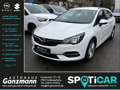 Gebraucht Opel Astra Edition 122 PS (89 kW) 2021 Weiß Kombi