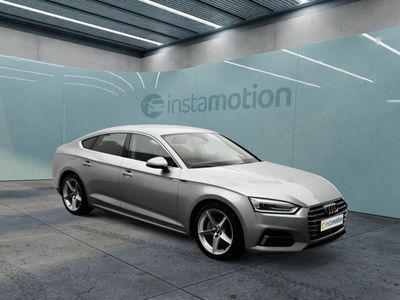 Gebraucht Audi A5 Sportback Sport 190 PS (139 kW) 2019 Silber Kleinwagen