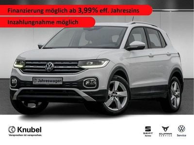 Weiss Gebraucht 2021 VW T-Cross Style SUV | 17.970 € (Guter Preis)
