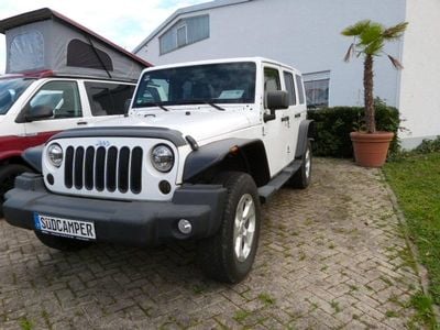 Gebraucht Jeep Wrangler Unlimited 284 PS (208 kW) 2013 Weiß SUV