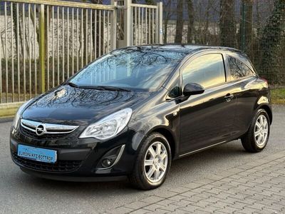 Gebraucht Opel Corsa 69 PS (50 kW) 2012 Schwarz Coupé