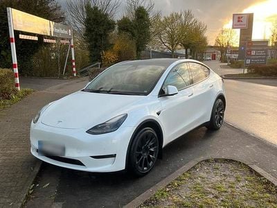 Gebraucht Tesla Model Y Long Range AWD 366 kW (498 PS) 2021 Weiß SUV