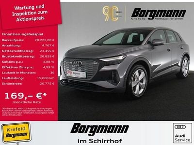 Gebraucht Audi Q4 e-tron Basis 150 kW (204 PS) 2022 Grau / taifungrau SUV