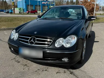 Gebraucht Mercedes CLK240 170 PS (125 kW) 2002 Schwarz Coupé