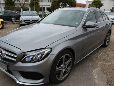 Gebraucht Mercedes C200 184 PS (135 kW) 2016 Silber Limousine