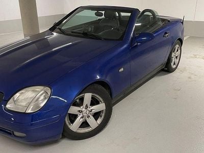 Second-hand Mercedes SLK200 136 CP (100 kW) 1999 Albastru Cabrio