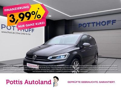 Schwarz Gebraucht 2021 VW Touran Highline Van / Kleinbus | 28.221 € (Fairer Preis)