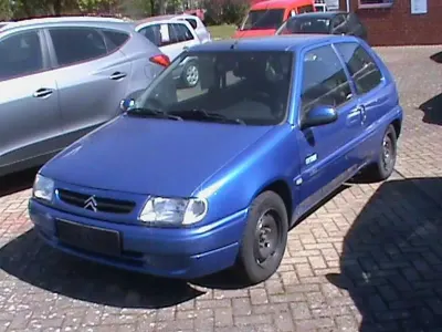 Brugt Citroën Saxo 60 HK (44 kW) 1999 Blå Hatchback