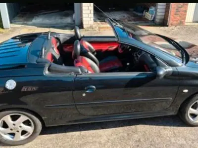 Gebraucht Peugeot 206 109 PS (80 kW) 2004 Schwarz Cabrio