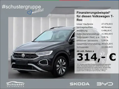 Gebraucht VW T-Roc Goal 150 PS (110 kW) 2025 Schwarz SUV