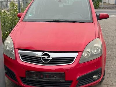 Gebraucht Opel Zafira 105 PS (77 kW) 2006 Rot Van / Kleinbus