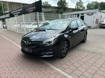 Gebraucht Opel Astra Business 122 PS (89 kW) 2020 Schwarz Kombi