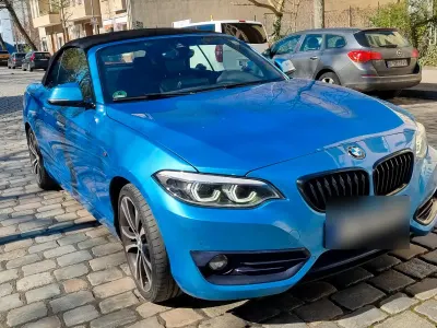 Używany BMW 218 150 KM (110 kW) 2019 Niebieski Kabriolet