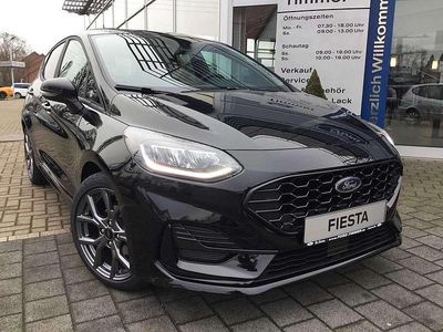 Gebraucht Ford Fiesta ST-Line 125 PS (91 kW) 2022 Agate black metallic Kleinwagen