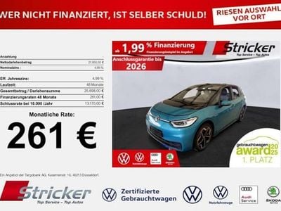 Usata VW ID.3 Pro Performance 150 kW (204 CV) 2021 Turchese Utilitaria