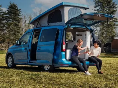 Usata VW Caddy California 122 CV (89 kW) 2021 Bianco Monovolume