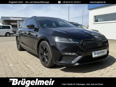 Gebraucht Skoda Octavia RS 200 PS (147 kW) 2022 Schwarzmagic perleffekt Kombi