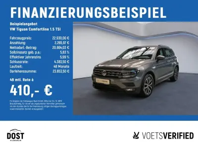 Gebraucht VW Tiguan Comfortline 150 PS (110 kW) 2020 Grau SUV
