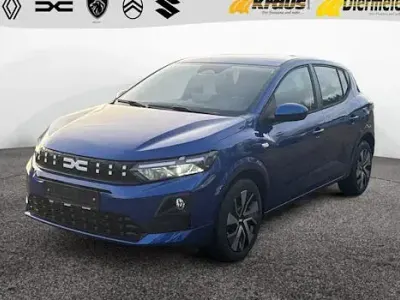 Neu Dacia Sandero Expression 122 PS (89 kW) 2026 Blau Limousine