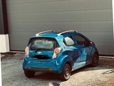 Gebraucht Chevrolet Spark 66 PS (48 kW) 2010 Blau Kleinwagen