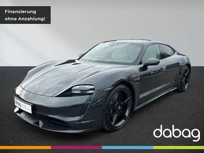 Usata Porsche Taycan Turbo S 559 kW (761 CV) 2021 Grigio Berlina