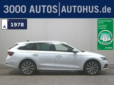 Gebraucht Skoda Octavia Style 204 PS (150 kW) 2021 Weiß Kombi