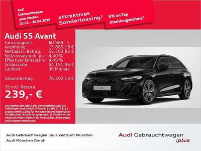 Gebraucht Audi S5 Sport 367 PS (269 kW) 2025 Schwarz Kombi