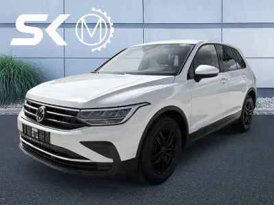 Gebraucht VW Tiguan 131 PS (96 kW) 2021 Weiß SUV