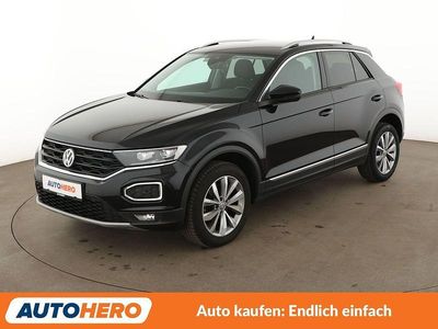 Second-hand VW T-Roc Style 150 CP (110 kW) 2020 Negru SUV
