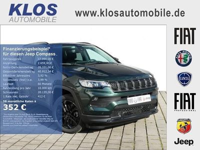 Techno grün metallic dach schwarz Neu 2025 Jeep Compass North SUV | 37.990 € (Fairer Preis)