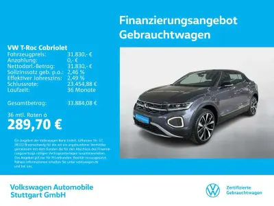Gebraucht VW T-Roc Cabriolet Style 150 PS (110 kW) 2025 Grau Cabrio