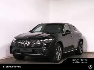 Gebraucht Mercedes GLC300 AMG Line Premium Plus 258 PS (189 kW) 2024 Lack obsidianschwarz Coupé