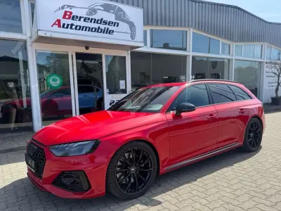 Brugt Audi RS4 Sport 450 HK (330 kW) 2020 Rød Stationcar
