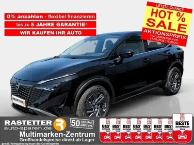 Neu Nissan Qashqai Acenta 158 PS (116 kW) 2026 Schwarz SUV