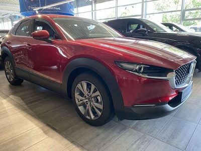 Magmarot metallic Gebraucht 2024 Mazda CX-30 Exclusive-Line SUV | 29.980 € (Etwas zu teuer)