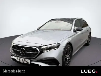 Gebraucht Mercedes E220 AMG line 197 PS (144 kW) 2025 Silber Kombi