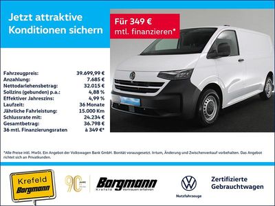 Nuova VW Transporter 150 CV (110 kW) 2025 Bianco Furgone