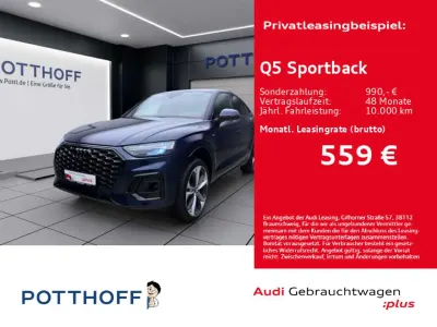 Gebraucht Audi Q5 S-Line 299 PS (219 kW) 2022 Navarrablau metallic SUV