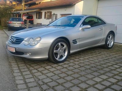 Gebraucht Mercedes SL500 306 PS (225 kW) 2005 Silber Cabrio