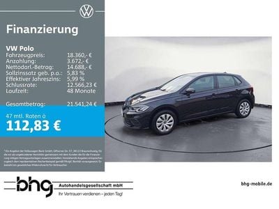 Gebraucht VW Polo Life 80 PS (58 kW) 2025 Schwarz Limousine