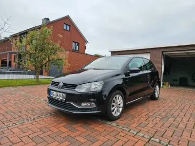 Gebraucht VW Polo LOUNGE 90 PS (66 kW) 2015 Schwarz Kleinwagen