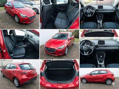 Gebraucht Mazda 2 Exclusive-Line 75 PS (55 kW) 2015 Rot Kleinwagen
