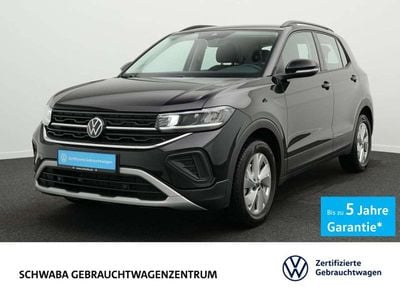 Gebraucht VW T-Cross Life 95 PS (69 kW) 2025 Schwarz SUV