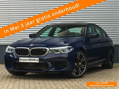 Brugt BMW M5 Performance 600 HK (441 kW) 2020 Blå Sedan