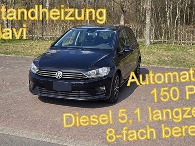 Gebraucht VW Golf Sportsvan Comfortline 150 PS (110 kW) 2015 Schwarz Van / Kleinbus