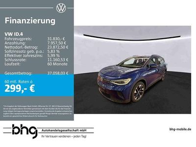 Usata VW ID.4 Pro 150 kW (204 CV) 2023 Blu SUV