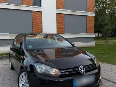 Gebraucht VW Golf VI 122 PS (89 kW) 2010 Schwarz Kleinwagen